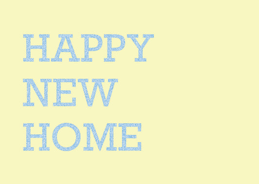 Card 'Happy new home'